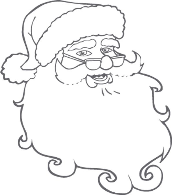 Coloriage Père Noël