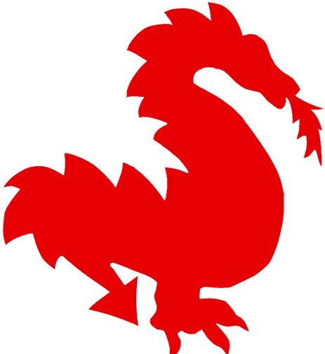 Imprimer le dragon pour le bateau pirate
