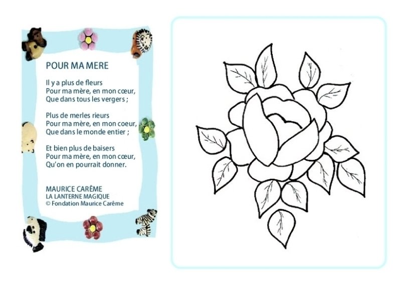 Imprimer "Pour ma m&egrave;re" de M.Car&ecirc;me 3
