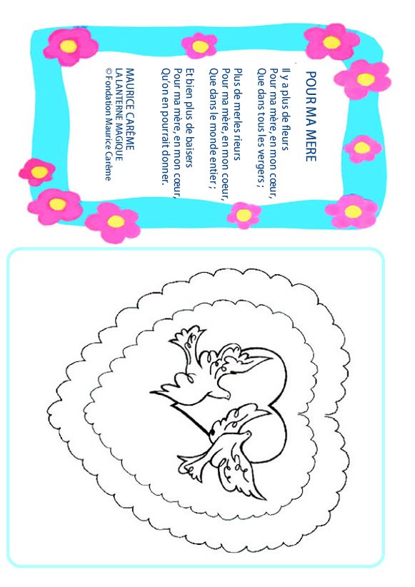 Imprimer "Pour ma mère" de M.Carême 6