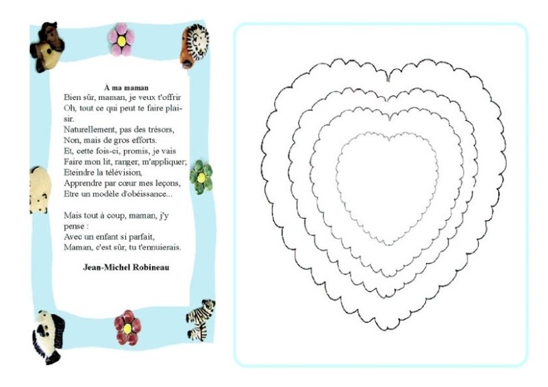 po&eacute;sie f&ecirc;te des m&egrave;res illustr&eacute;e