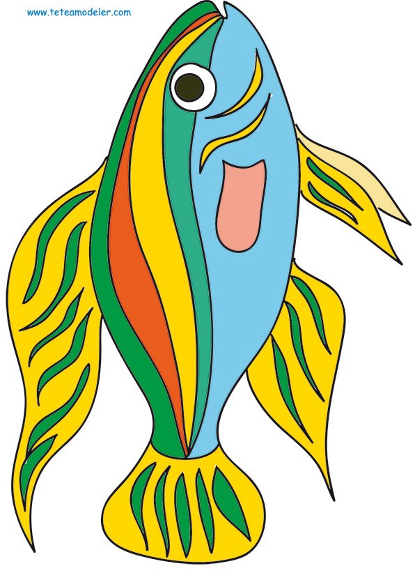 Poisson exotique à bandes