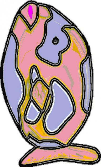 Imprimer le poisson d'avril à découper 6