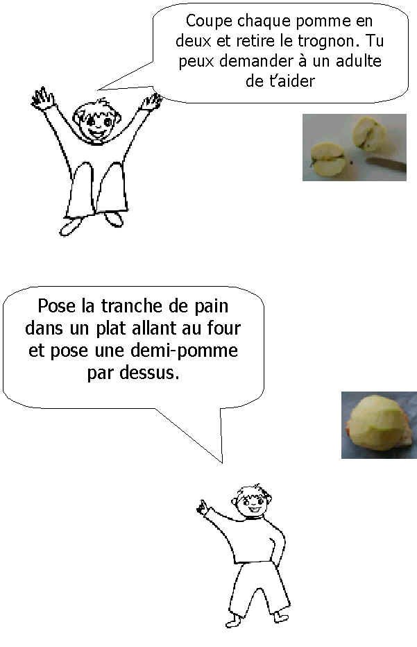 recette pomme au four page 
