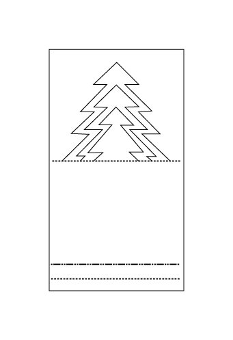 mod&egrave;le de porte nom sapin
