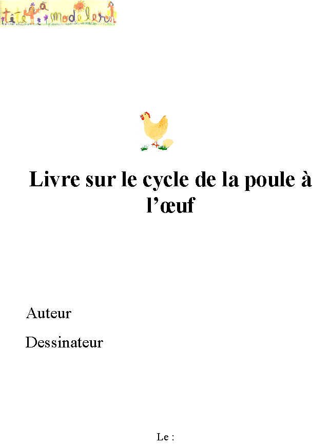 livre sur la poule et le coq  couverture
