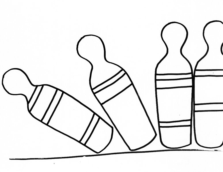Imprimer le dessin de quilles