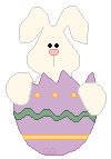 marque place  de P&acirc;ques lapin dans l'oeuf
