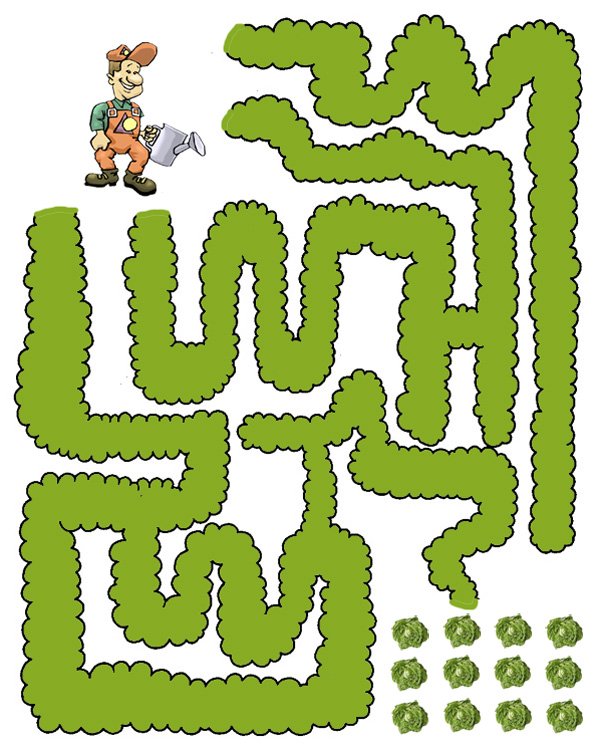 labyrinthe des salades
