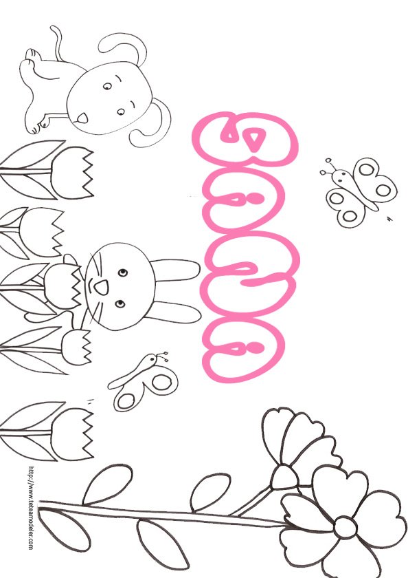 SANA &agrave; colorier
