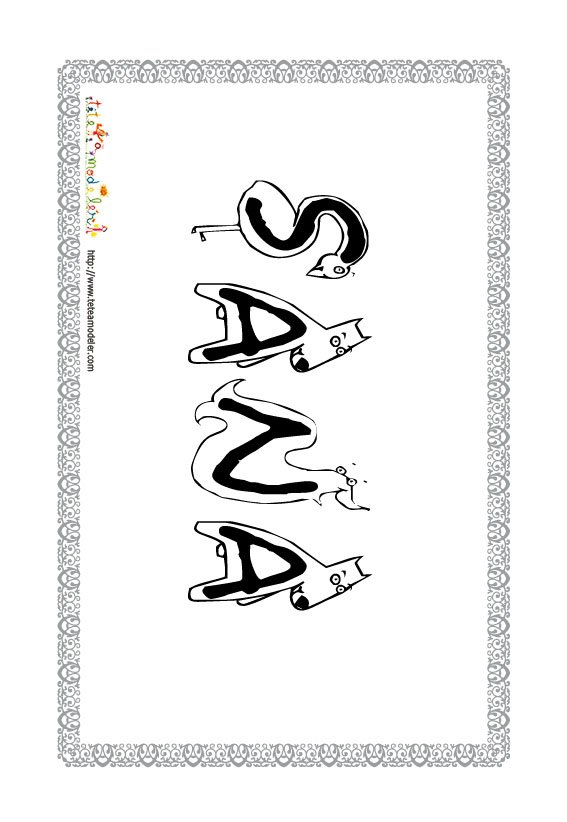 coloriage des lettres bestioles de Salom&eacute;
