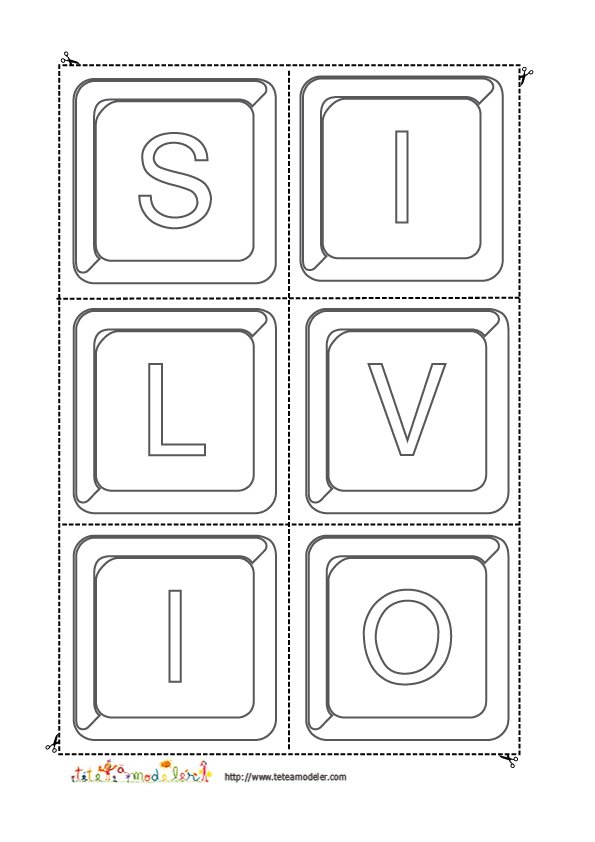 silvio en lettres
