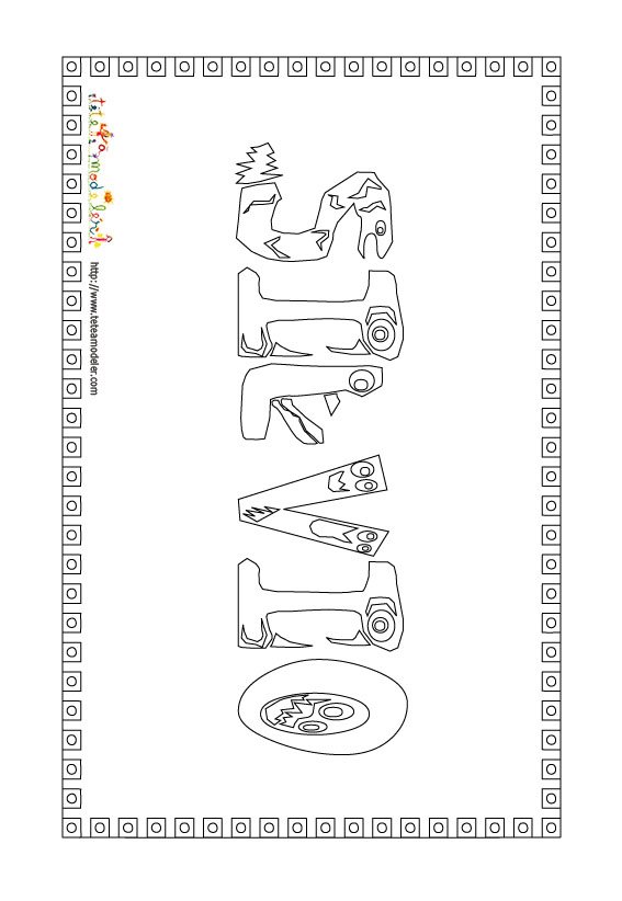 silvio coloriage
