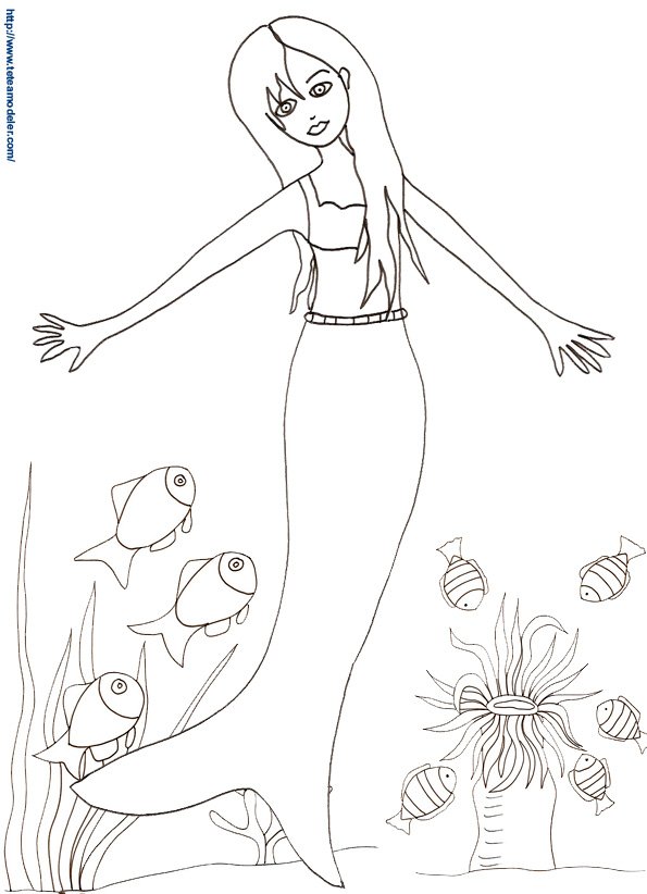 Sirene dessin 6