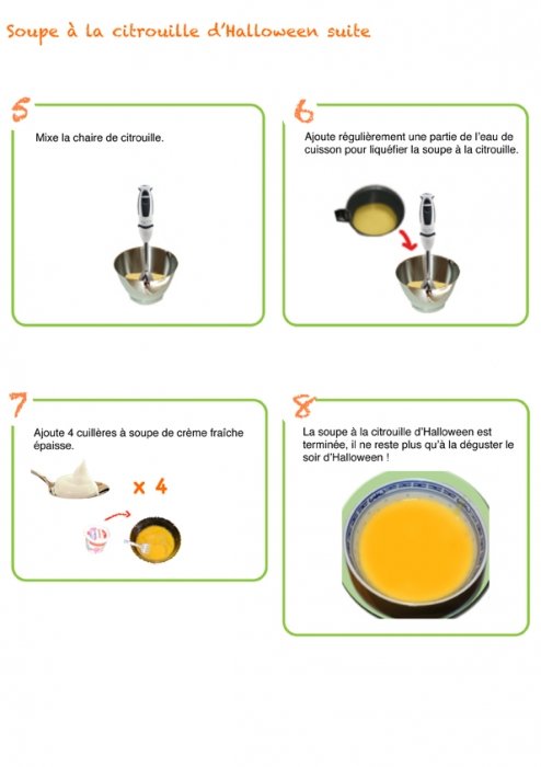 Imprimer la recette de la soupe à la citrouille d'Halloween 2