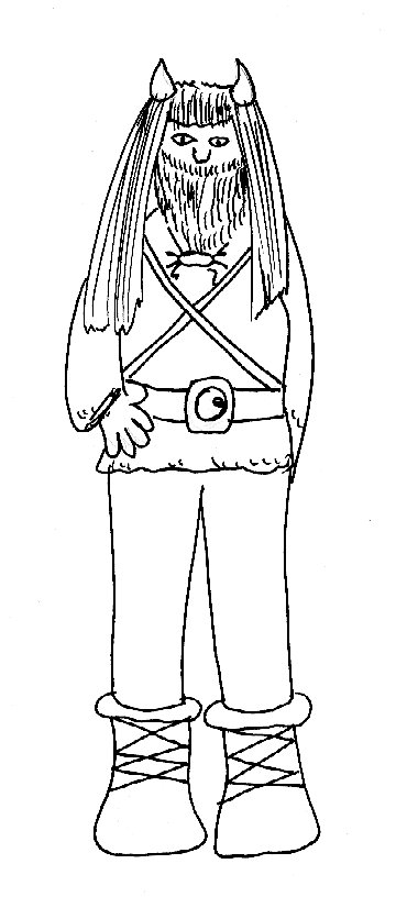 Coloriages de No&euml;l pere fouetard 2