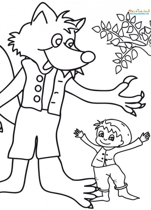 Tom Pouce et le loup