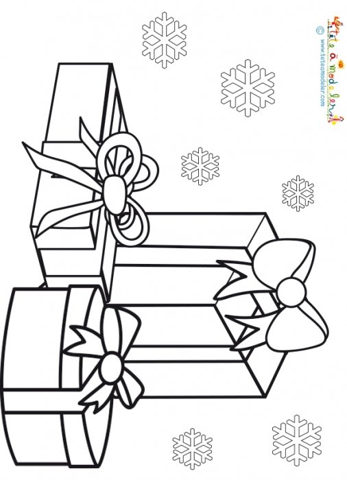 Trois cadeaux, trois v?ux de Noël