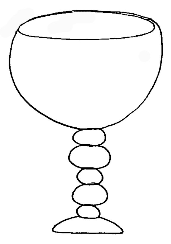 coloriage d'un verre
