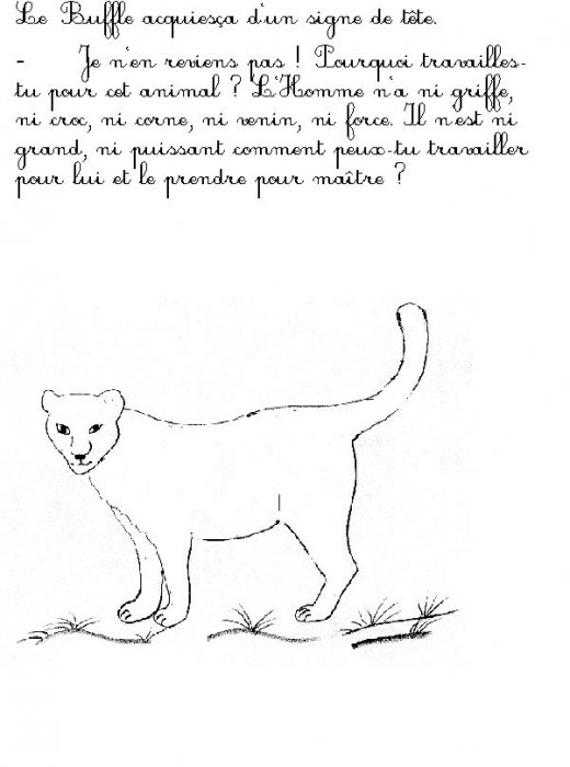 Imprimer la page 3 du conte "Le tigre et le paysan" 