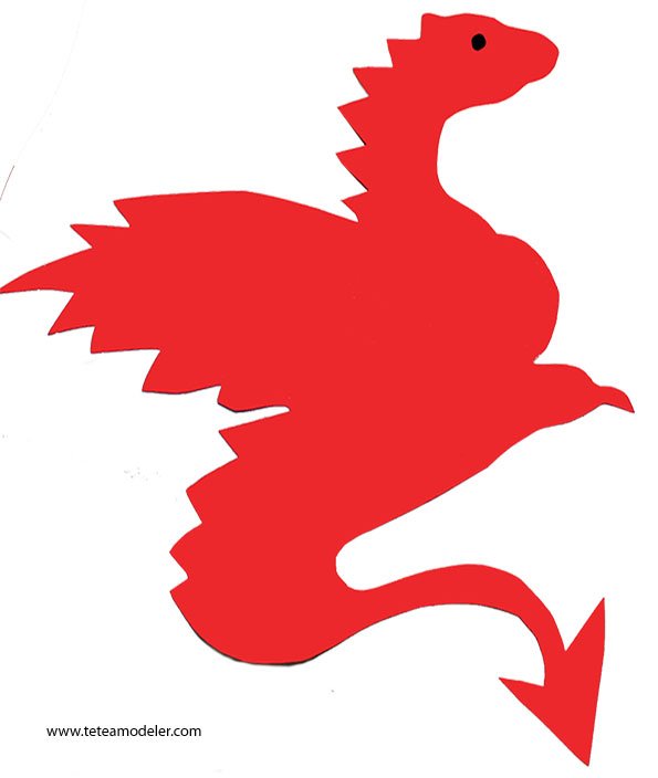 Dragon &agrave; imprimer