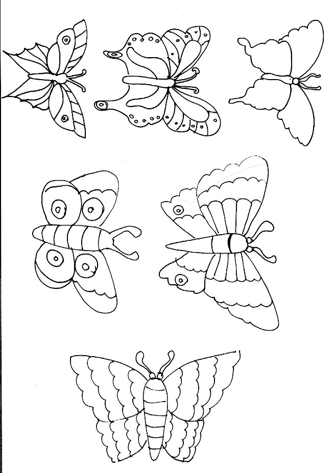modele 2 de papillons
