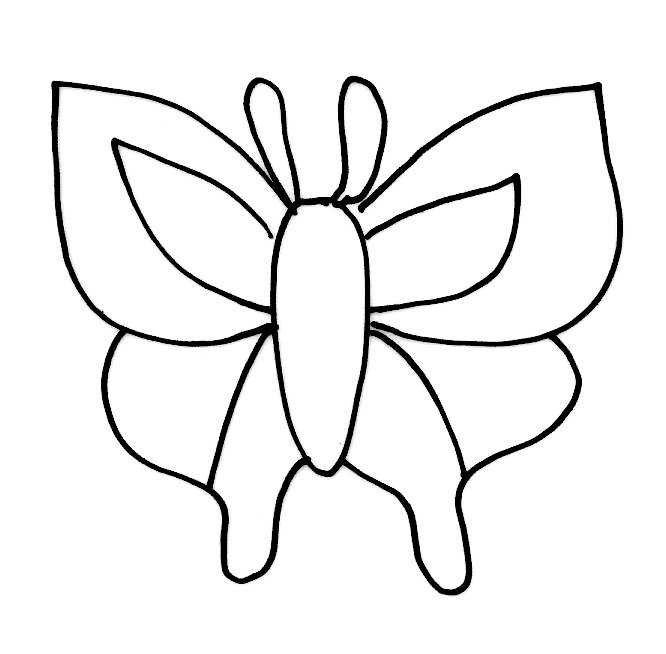 Carte papillons modele 2

