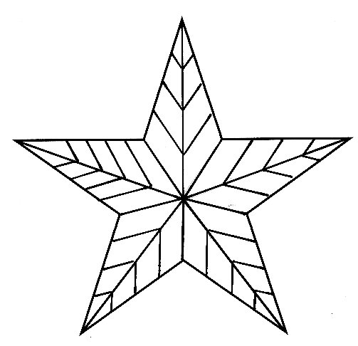 Fabriquer des petites d&eacute;corations de Noel &eacute;toile
