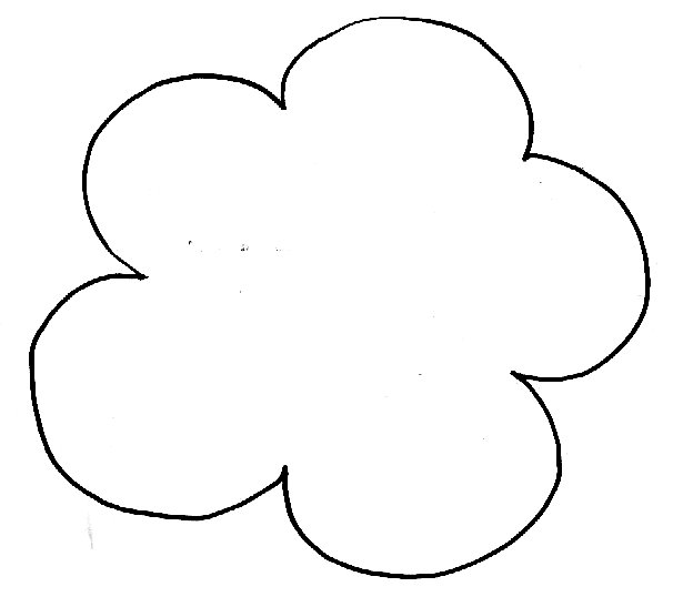 Mod&egrave;le de fleur pour fabriquer un pot de fleurs de printemps