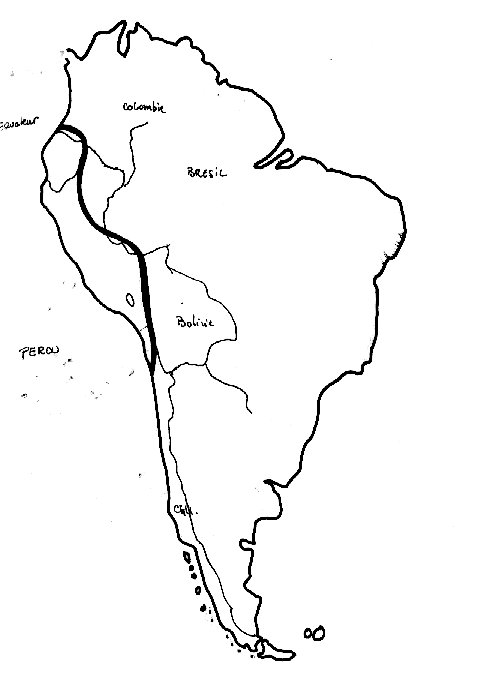 carte am&eacute;rique sud

