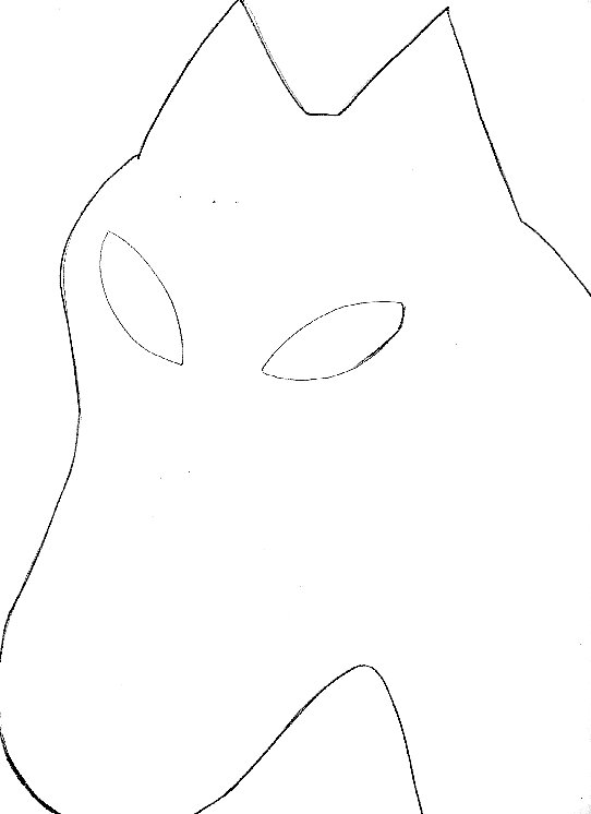 Masque de z&egrave;bre mod&egrave;le
