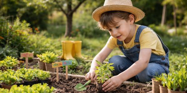 Guide : comment débuter un potager avec des enfants