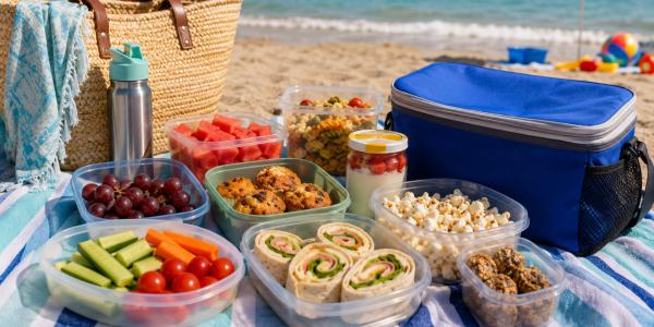 Collations à emporter à la plage pour les enfants : 20 idées saines, gourmandes et faciles à transporter