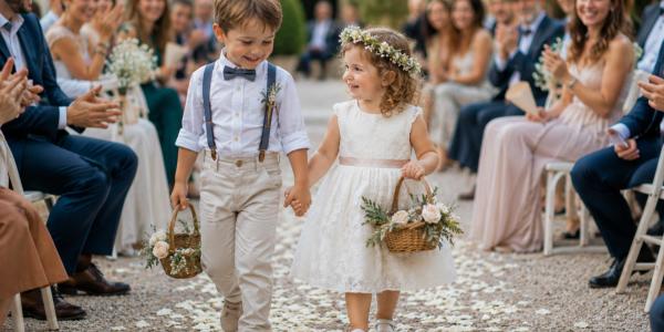 Ces moments avec les enfants rendent les mariages encore plus magiques