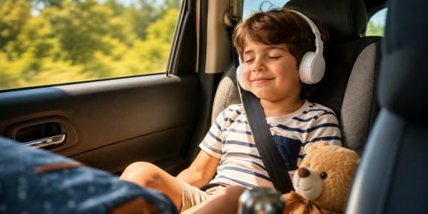 Podcasts et livres audio pour enfants en voiture : notre sélection 2026 pour des trajets enfin sereins