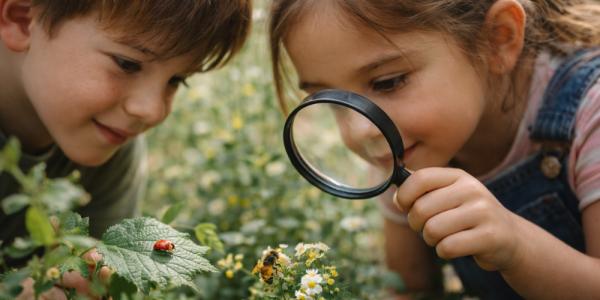 Observer les insectes avec les enfants : apprendre à respecter la nature en douceur