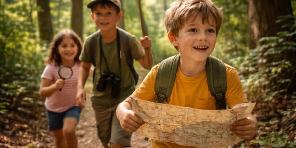 10 jeux d’aventuriers à faire dehors avec les enfants (et sans rien dépenser)