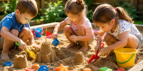 Le bac à sable devient leur jeu préféré avec ces 8 idées