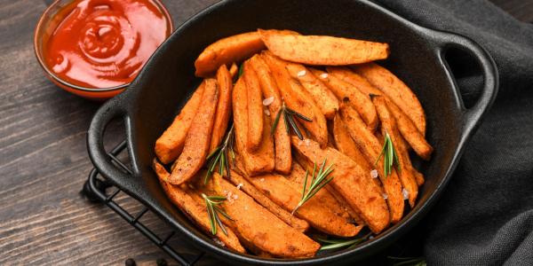 Recette frites patate douce