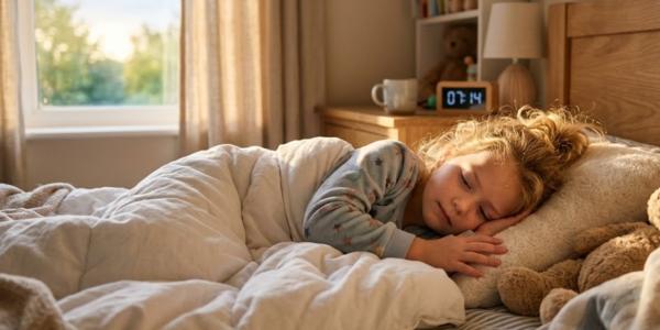 La méthode pour remettre le rythme de sommeil d'un enfant à l'heure avant la rentrée : le principe clé (l'heure du lever), le plan jour par jour et les erreurs.