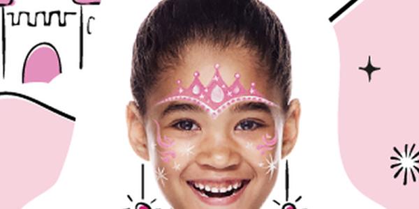 Maquillage de princesse de conte de fées