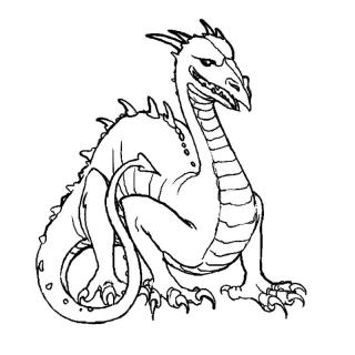 Collection de coloriages sur les dragons imaginaires des contes de fée, de la mythologie antique ou de la culture chinoise. Dessins de dragons de conte de fée, dragons chinois, dragons imaginaires.