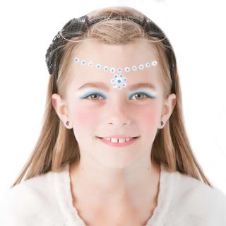 Maquillage de Princesse des Neiges au diadème