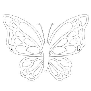 Imprimer le coloriage masque de papillon 3. Masque à imprimer et à colorier pour le carnaval