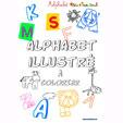 Alphabet : couverture des lettres majuscules à imprimer