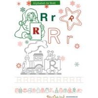 Alphabet du train de Noel