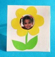 Cadre photo fleur