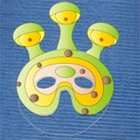 Bricolage d'un masque d'extraterrestre