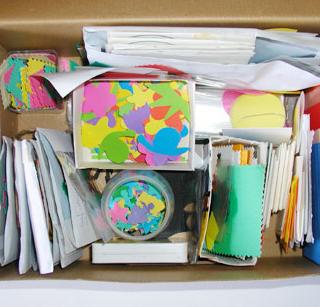 boite à trésor scrapbooking