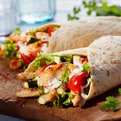 Recettes de wraps